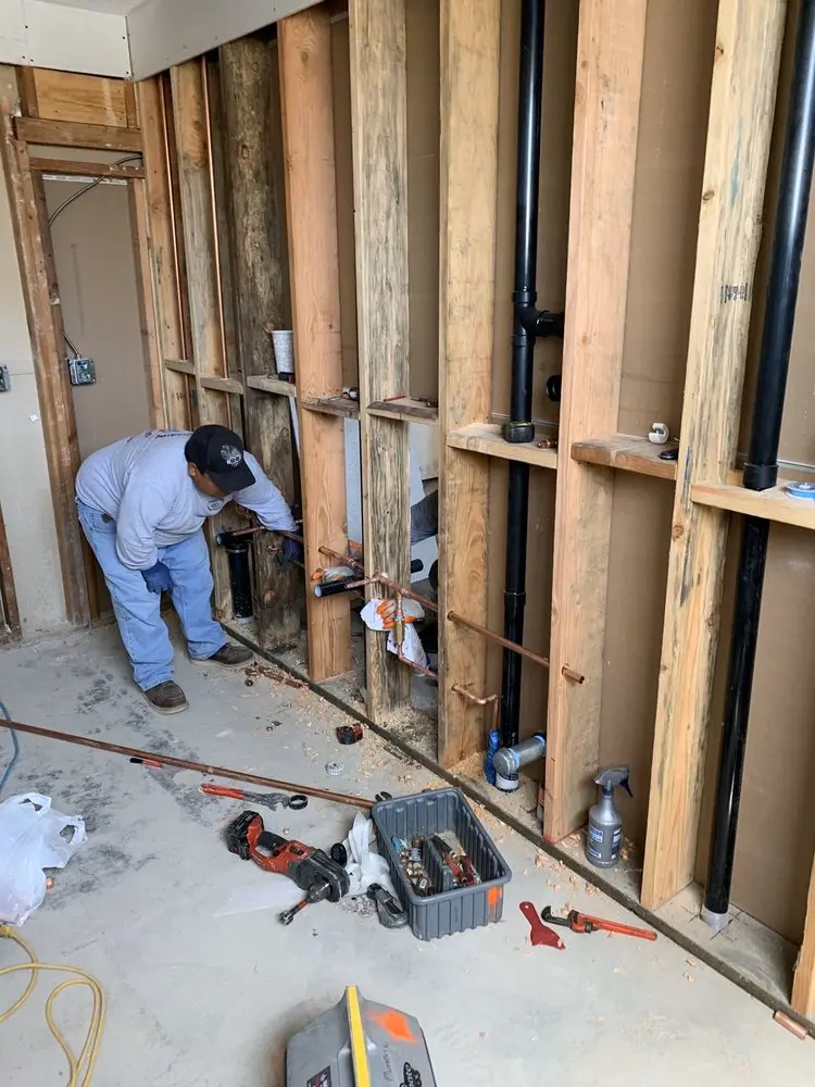 Commercial rough-in plumbing for Commercial Plumbing in Mantua Hills